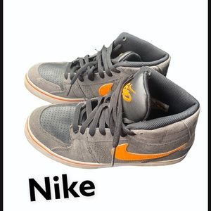 Nike 6.0 Hightops Grey and Orange!